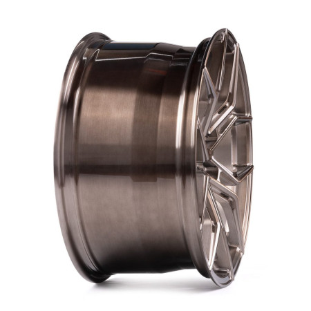 Roda Gisa Forjadas Mystic 23x10 Audi Rs6 Q7 Q8 Aço Escovado