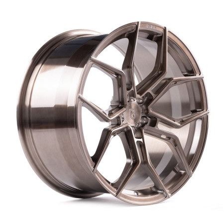 Roda Gisa Forjadas Mystic 23x10 Audi Rs6 Q7 Q8 Aço Escovado