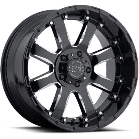 Roda Aro 18'' Black Rhino Sierra 8x165 Dodge Ram 2500 3500