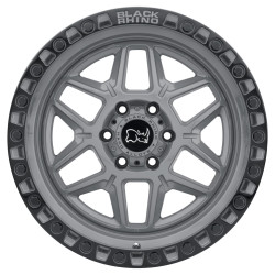 Rodas Aro 17'' Black Rhino Kelso 5x127 Wrangler Gladiator