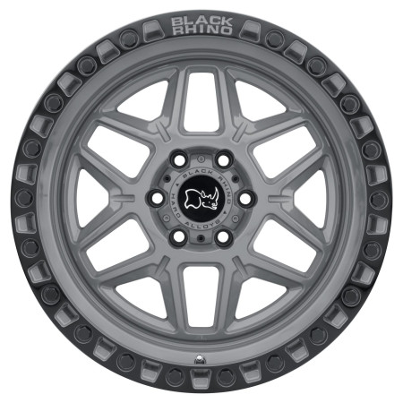 Rodas Aro 17'' Black Rhino Kelso 5x127 Wrangler Gladiator