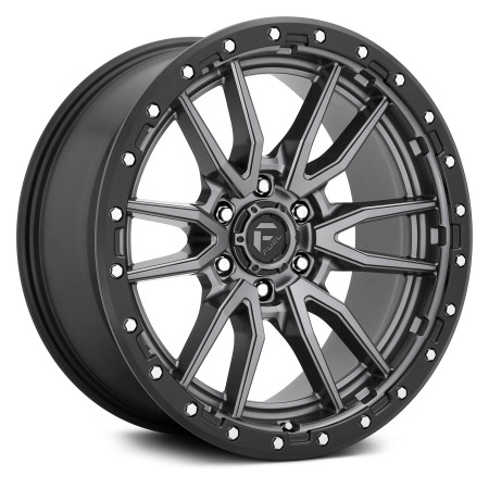 Roda Aro 17'' Fuel Rebel 5x127 Wrangler Gladiator